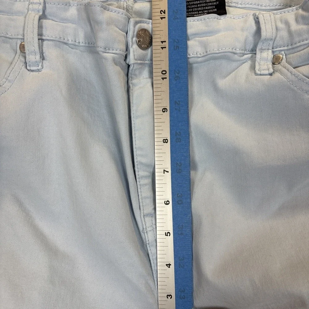 Buffalo David Bitton Jeans Havana High Rise Soft Stretch Ankle Skinny Blue 16/36